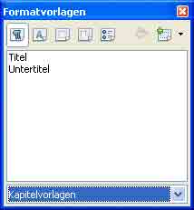 1. Teil - Kapitelvorlagen