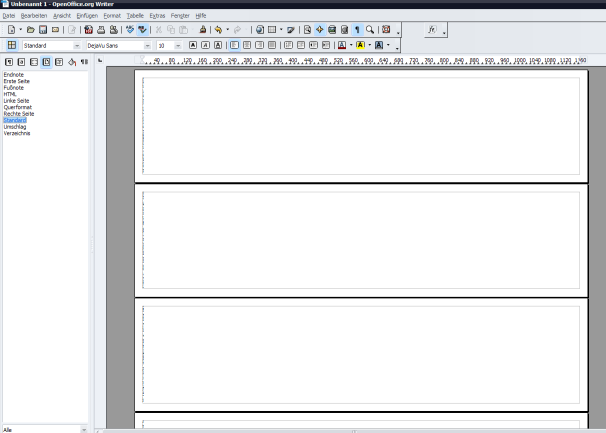 all letters on the left