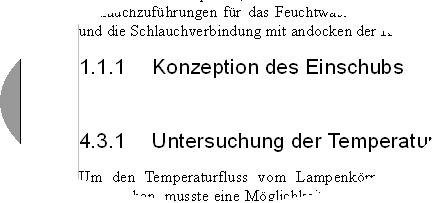 Hier das Problem in meinem Text