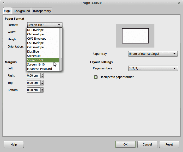 Screenshot aus: LibreOffice 6.0.2.1
